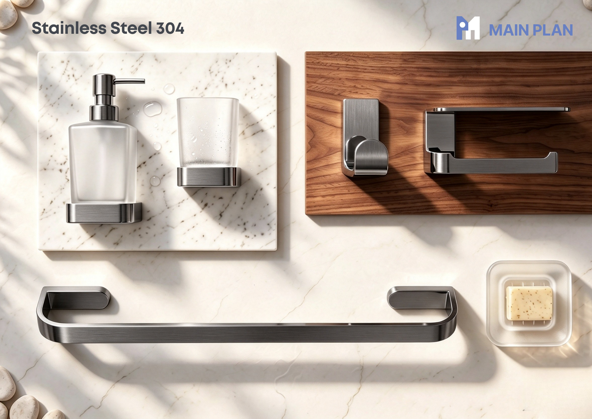 Main Plan freestanding bathtub